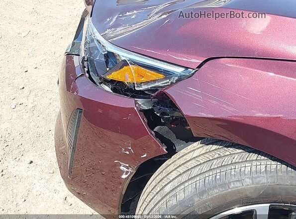 3N1AB8CV5SY221772 2025 NISSAN SENTRA Burgundy Vista frontal
