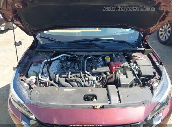 3N1AB8CV5SY221772 2025 NISSAN SENTRA Burgundy Vista trasera