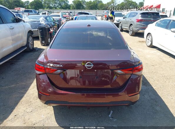 3N1AB8CV5SY221772 2025 NISSAN SENTRA Burgundy 