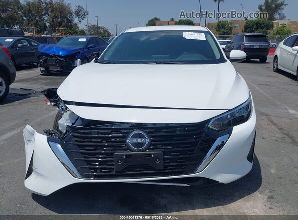3N1AB8CV5SY412995 2025 NISSAN SENTRA White Вид щитка приладів