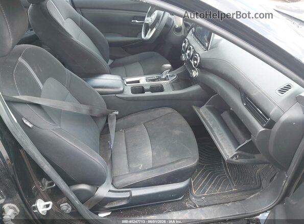 3N1AB8CV6LY292075 2020 NISSAN SENTRA Black Front interior view