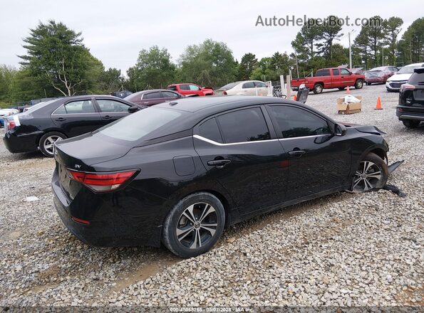 3N1AB8CV6MY201680 2021 NISSAN SENTRA Black Tył prawy