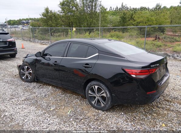 3N1AB8CV6MY201680 2021 NISSAN SENTRA Black Tył lewy
