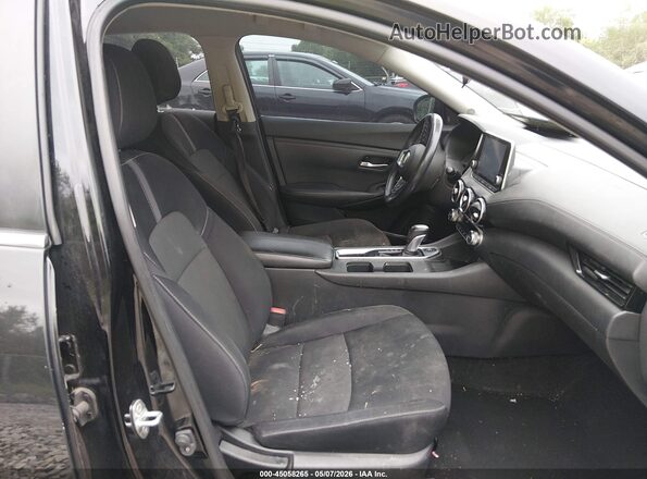 3N1AB8CV6MY201680 2021 NISSAN SENTRA Black Widok wnętrza z przodu