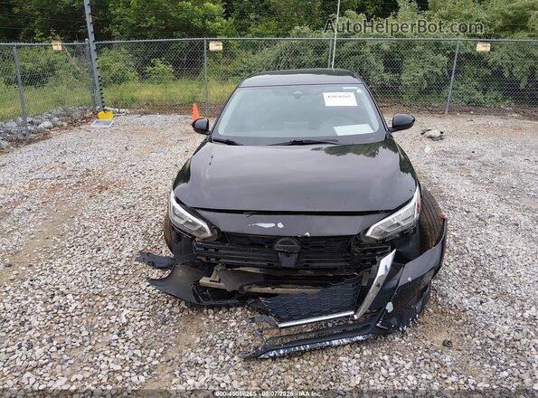 3N1AB8CV6MY201680 2021 NISSAN SENTRA Black Widok zestawu wskaźników