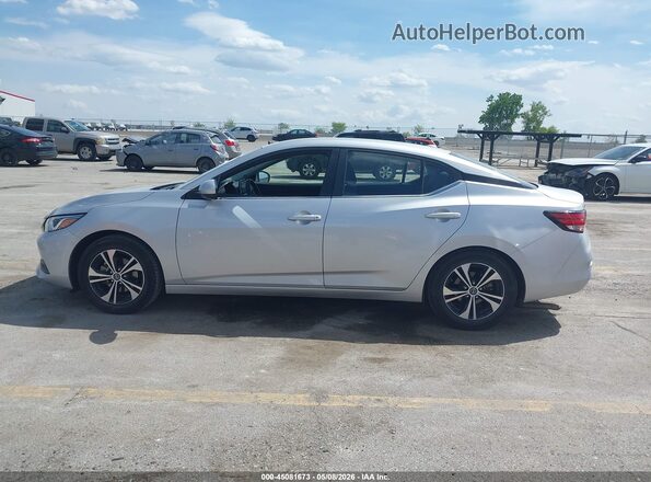 3N1AB8CV6MY259630 2021 NISSAN SENTRA Silver Vista interior de 360 grados