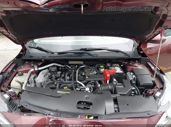 3N1AB8CV6MY291378 2021 NISSAN SENTRA Burgundy Widok z tyłu
