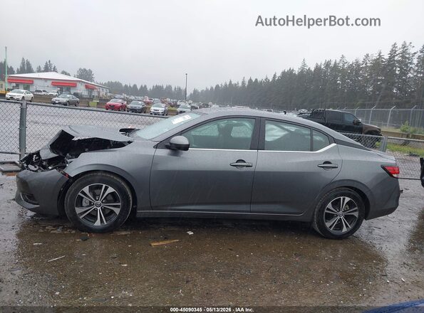 3N1AB8CV6MY303433 2021 NISSAN SENTRA Gray Սալոնի 360 աստիճան տեսք