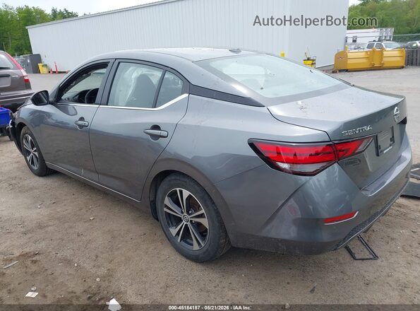 3N1AB8CV6PY233453 2023 NISSAN SENTRA Серый Задняя левая четверть