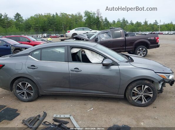 3N1AB8CV6PY233453 2023 NISSAN SENTRA Серый Панорамный вид салона 360°