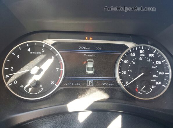 3N1AB8CV6PY235297 2023 NISSAN SENTRA Черный Вид щитка приборов