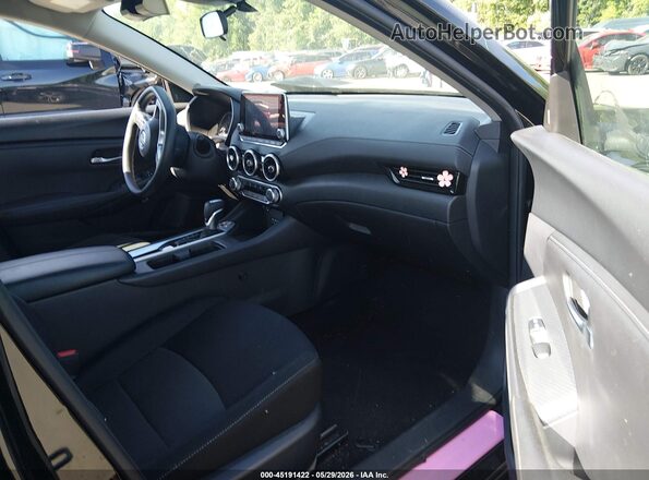 3N1AB8CV6PY263178 2023 NISSAN SENTRA Black Widok wnętrza z przodu