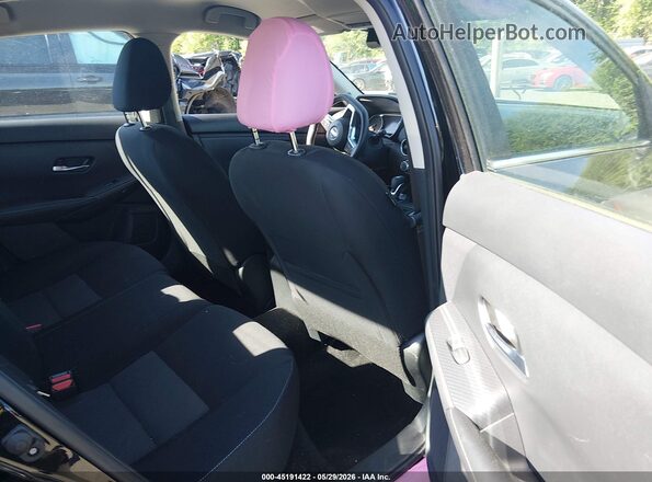 3N1AB8CV6PY263178 2023 NISSAN SENTRA Black Widok naklejki z numerem VIN