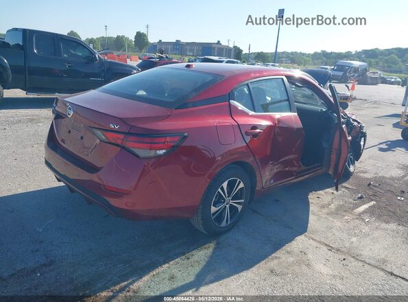 3N1AB8CV6PY279042 2023 NISSAN SENTRA Red Trasero derecho