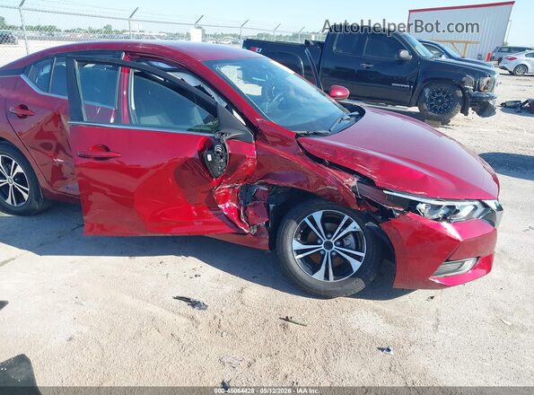 3N1AB8CV6PY279042 2023 NISSAN SENTRA Red Vista frontal