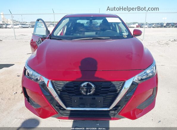 3N1AB8CV6PY279042 2023 NISSAN SENTRA Red Vista del cuadro de instrumentos