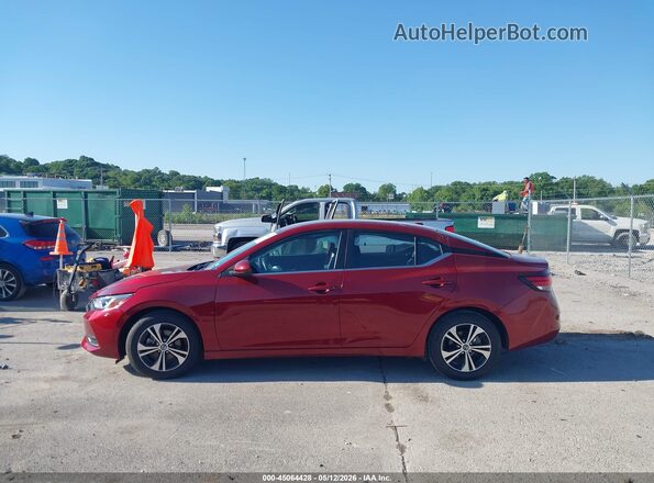 3N1AB8CV6PY279042 2023 NISSAN SENTRA Red Vista interior de 360 grados