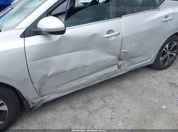 3N1AB8CV6PY324111 2023 NISSAN SENTRA Silver Vista frontal