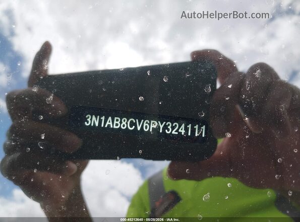 3N1AB8CV6PY324111 2023 NISSAN SENTRA Silver Vista del compartimento del motor