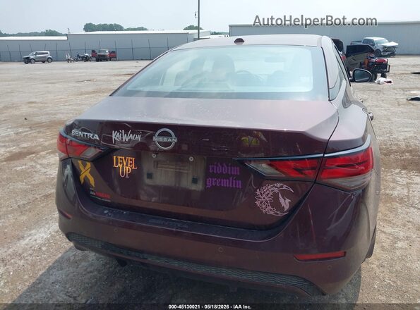 3N1AB8CV6SY325445 2025 NISSAN SENTRA Maroon 