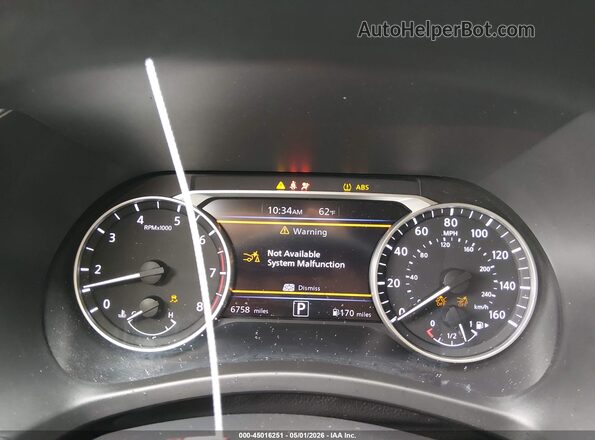 3N1AB8CV6SY353021 2025 NISSAN SENTRA White Widok tylnych siedzeń