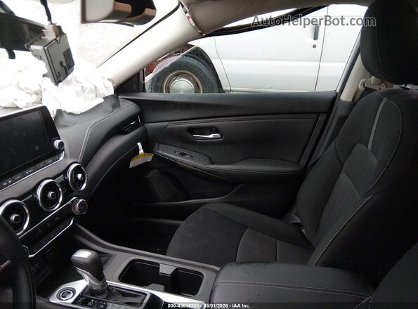 3N1AB8CV6SY353021 2025 NISSAN SENTRA White Widok wnętrza z przodu