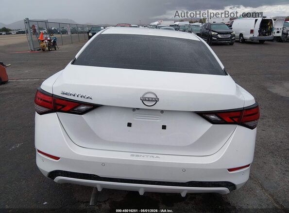 3N1AB8CV6SY353021 2025 NISSAN SENTRA White 
