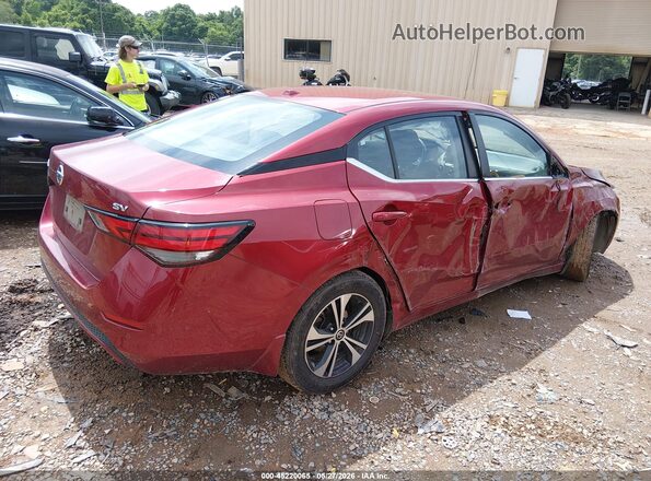 3N1AB8CV7LY228546 2020 NISSAN SENTRA Red Tył prawy