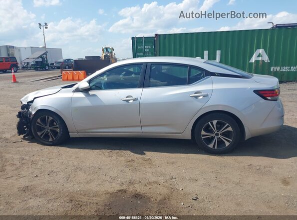 3N1AB8CV7MY220691 2021 NISSAN SENTRA Gray 360 interior view
