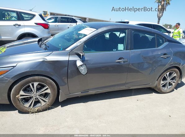 3N1AB8CV7MY223073 2021 NISSAN SENTRA Gray 360 interior view