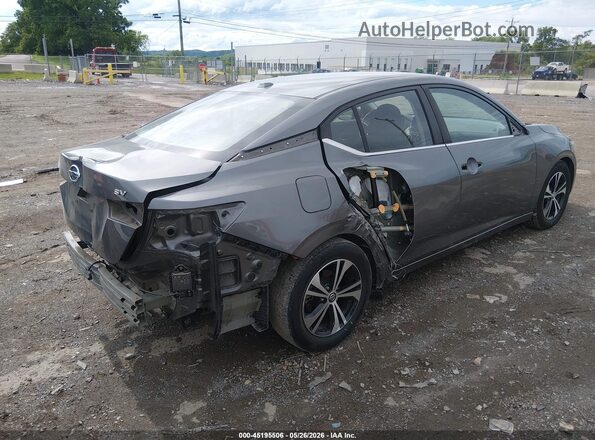 3N1AB8CV7MY249530 2021 NISSAN SENTRA Gray Հետևի աջ