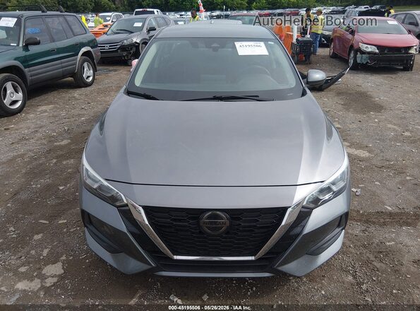3N1AB8CV7MY249530 2021 NISSAN SENTRA Gray Սալոնի հետևի տեսք
