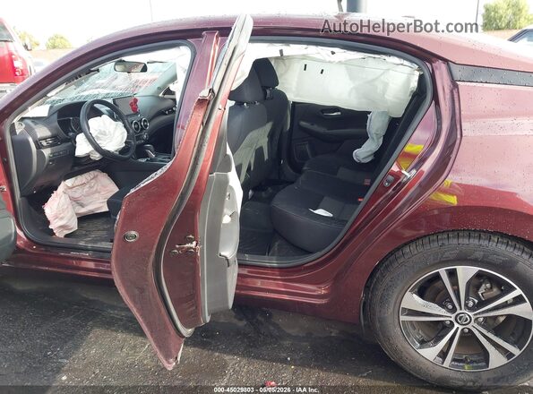 3N1AB8CV7MY267333 2021 NISSAN SENTRA Бордовый 