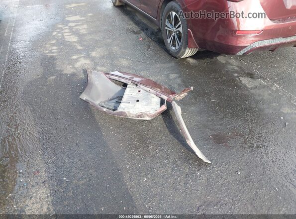 3N1AB8CV7MY267333 2021 NISSAN SENTRA Бордовый 