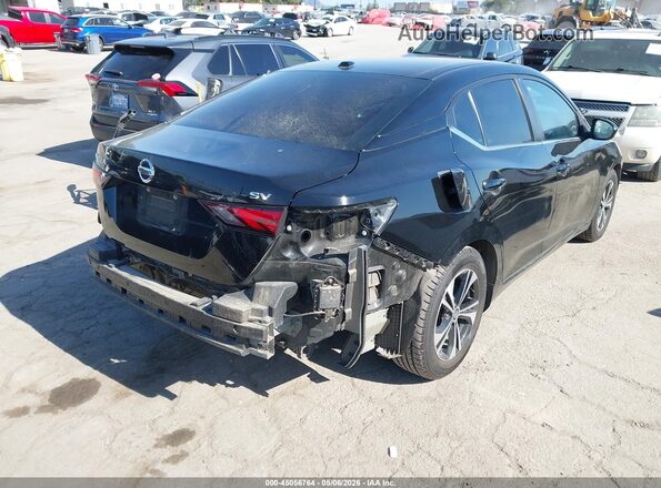 3N1AB8CV7MY306146 2021 NISSAN SENTRA Black Задня права чверть