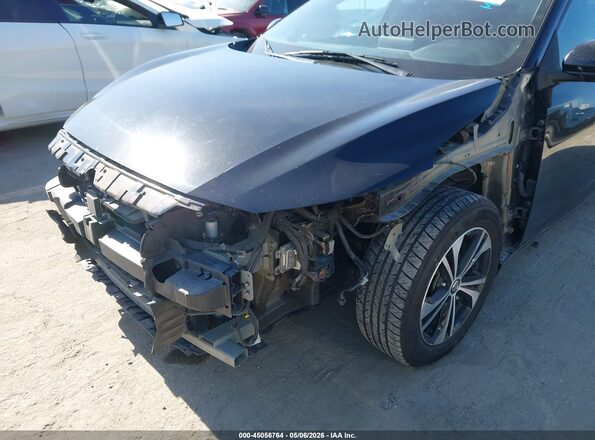 3N1AB8CV7MY306146 2021 NISSAN SENTRA Black Вид спереду