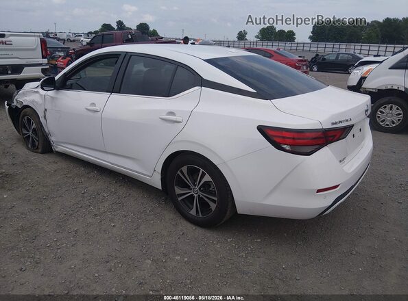 3N1AB8CV7MY324789 2021 NISSAN SENTRA White Trasero izquierdo
