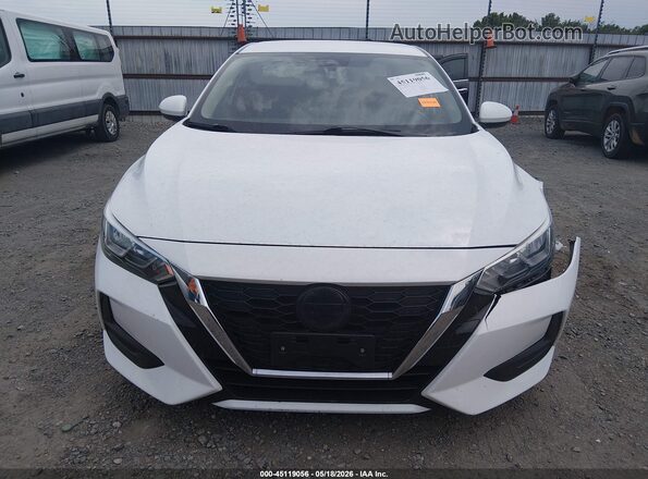 3N1AB8CV7MY324789 2021 NISSAN SENTRA White Vista del cuadro de instrumentos