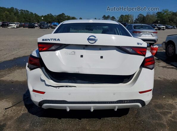 3N1AB8CV7NY245592 2022 NISSAN SENTRA White Vista trasera