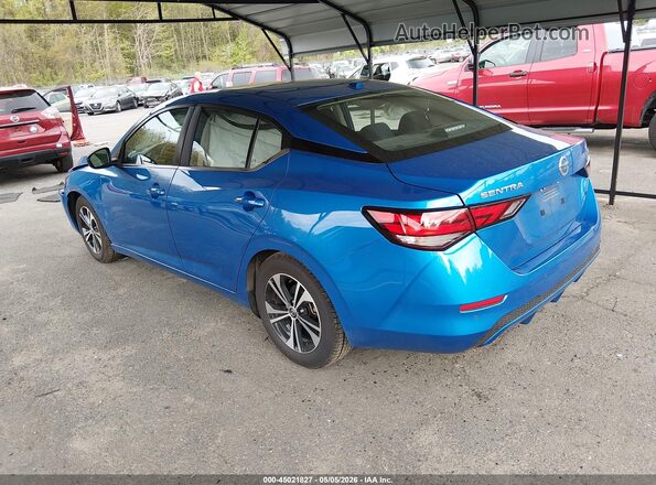 3N1AB8CV7PY228374 2023 NISSAN SENTRA Blue Tył lewy