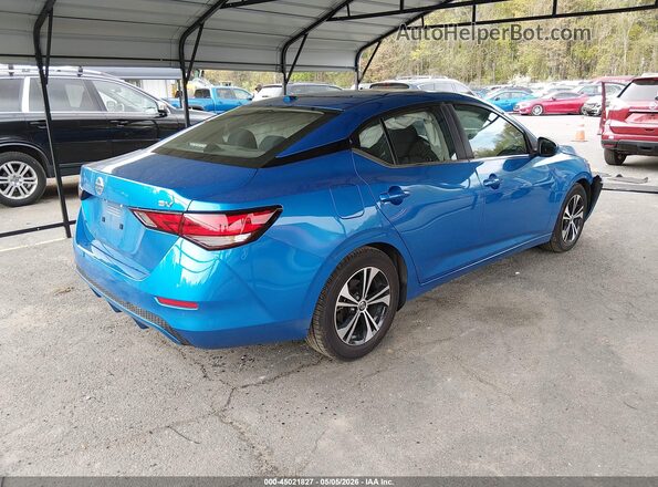 3N1AB8CV7PY228374 2023 NISSAN SENTRA Blue Tył prawy