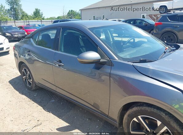 3N1AB8CV7RY218947 2024 NISSAN SENTRA Gray Widok wnętrza z tyłu
