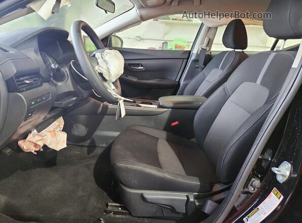 3N1AB8CV7RY309880 2024 NISSAN SENTRA Black Front interior view