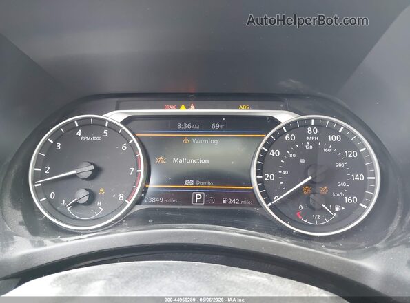 3N1AB8CV7RY320796 2024 NISSAN SENTRA Gray Rear seats view