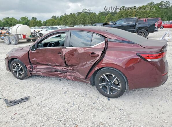 3N1AB8CV7SY203466 2025 NISSAN SENTRA Burgundy 
