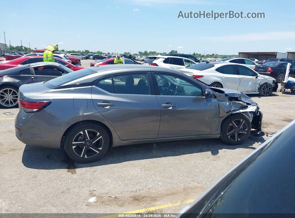 3N1AB8CV7SY305334 2025 NISSAN SENTRA Gray Вид щитка приладів
