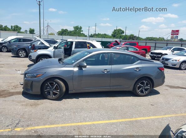 3N1AB8CV7SY305334 2025 NISSAN SENTRA Gray Вид задньої частини салону