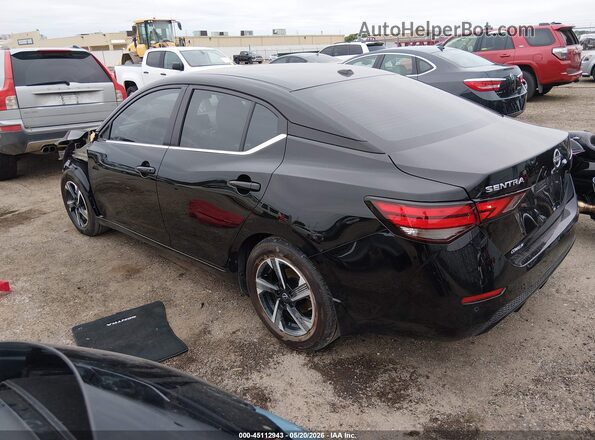 3N1AB8CV7SY399960 2025 NISSAN SENTRA Black Tył lewy