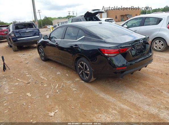 3N1AB8CV7SY403683 2025 NISSAN SENTRA Black უკანა მარცხენა