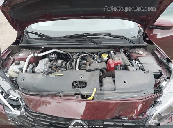 3N1AB8CV7SY427322 2025 NISSAN SENTRA Темно-бордовый 